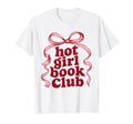 Hot Book Club Elegant Ribbon T-Shirt - Casual Everyday Wear Unisex - T-Shirt, Sweatshirt, Hoodie