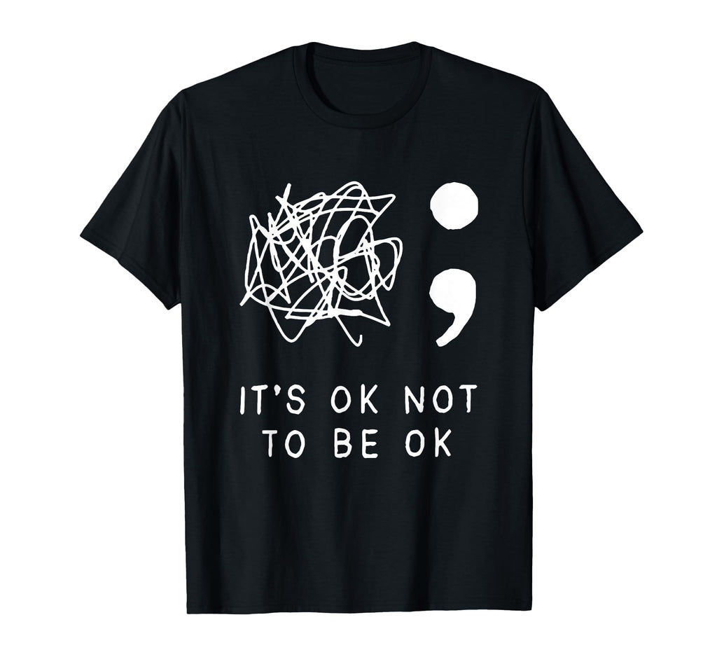 Womens Its Okay To Not Be Okay Printed Sweatshirt - Unique Graphic Unisex - T-Shirt, Sweatshirt, Hoodie