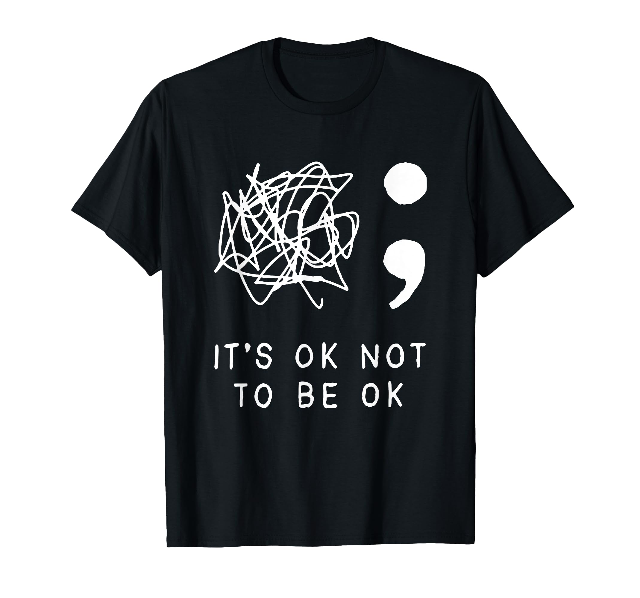 Womens Its Okay To Not Be Okay Printed Sweatshirt - Unique Graphic Unisex - T-Shirt, Sweatshirt, Hoodie