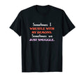 Funny Mental Health Wrestle My T-Shirt - Fun Novelty Design Men Women - T-Shirt, Sweatshirt, Hoodie