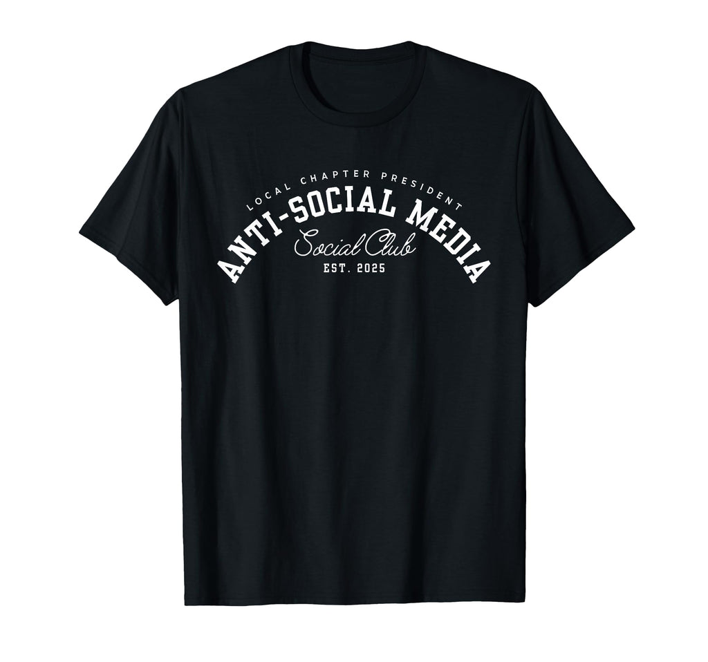 Anti Social Media Social Club Est T-Shirt - Streetwear Style for Adults - T-Shirt, Sweatshirt, Hoodie