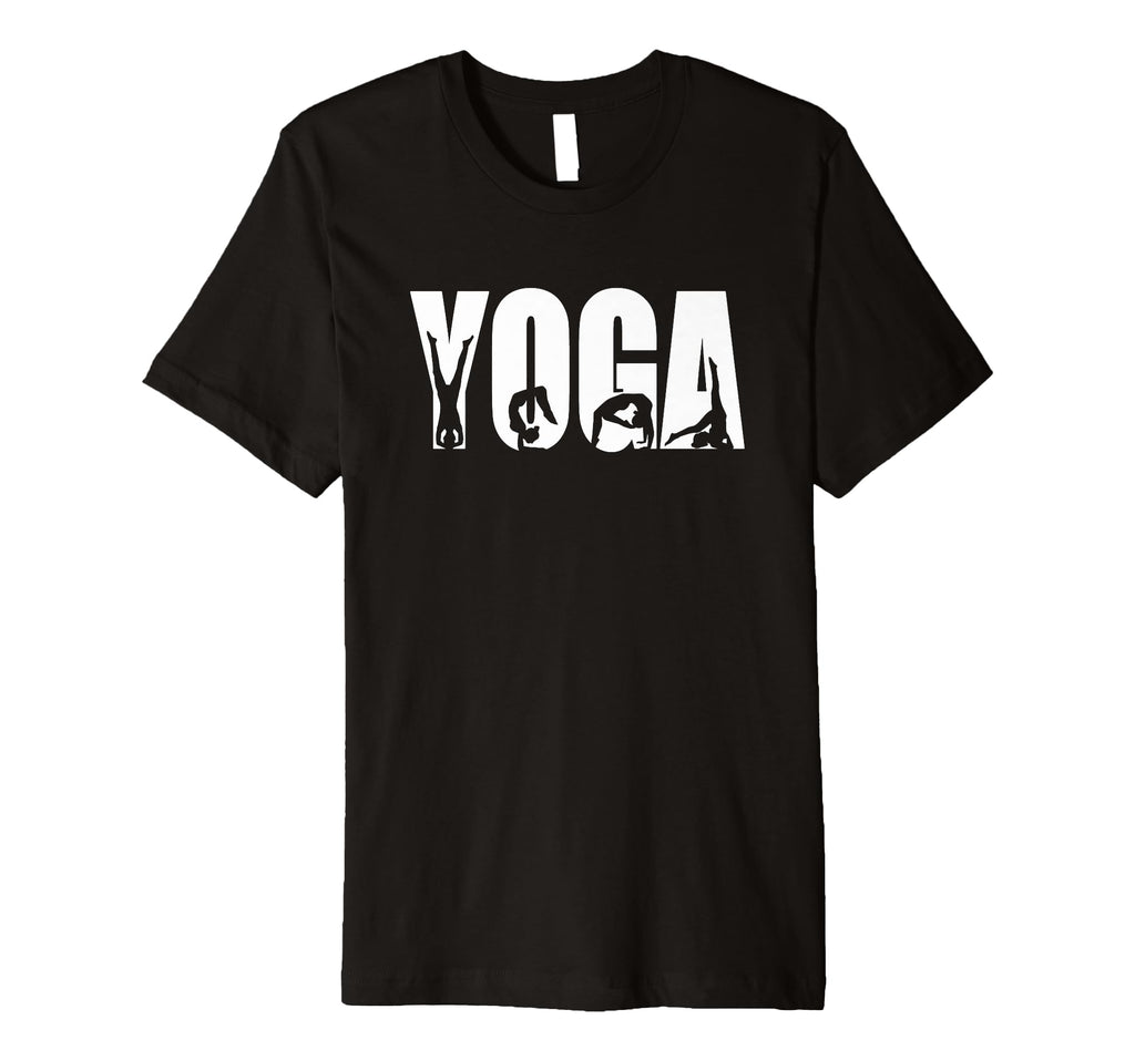 Yoga Pose Silhouettes Wellness T-Shirt - Streetwear Style Unisex - T-Shirt, Sweatshirt, Hoodie