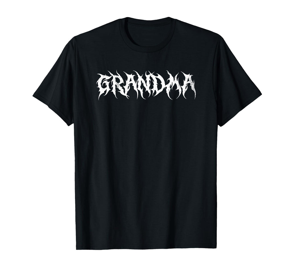 Goth Grandma Rocker Gothic T-Shirt - Graphic Print Unisex - T-Shirt, Sweatshirt, Hoodie
