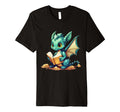 Dragon Book T-Shirt - Custom Art Print Unisex - T-Shirt, Sweatshirt, Hoodie