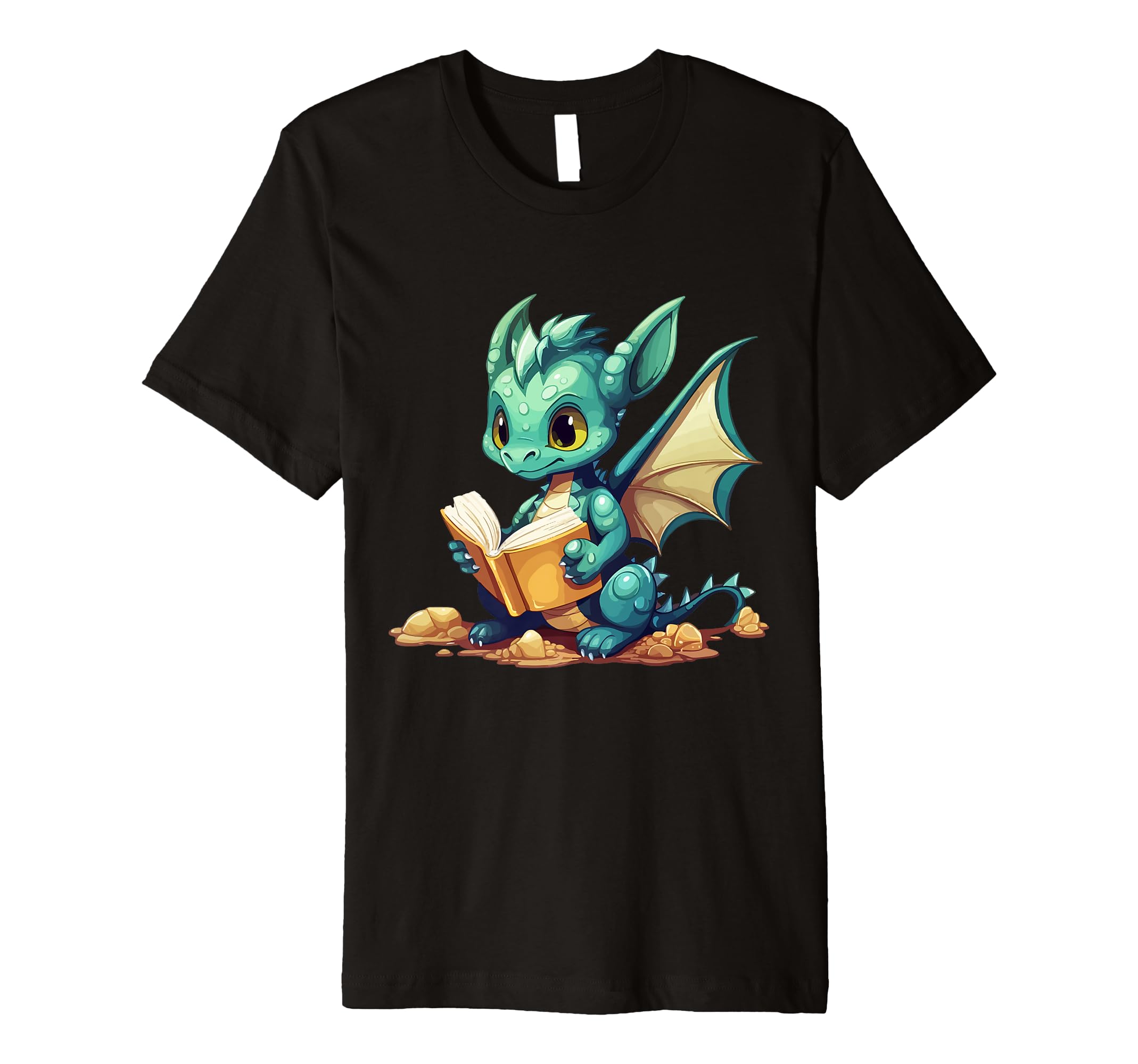 Dragon Book T-Shirt - Custom Art Print Unisex - T-Shirt, Sweatshirt, Hoodie