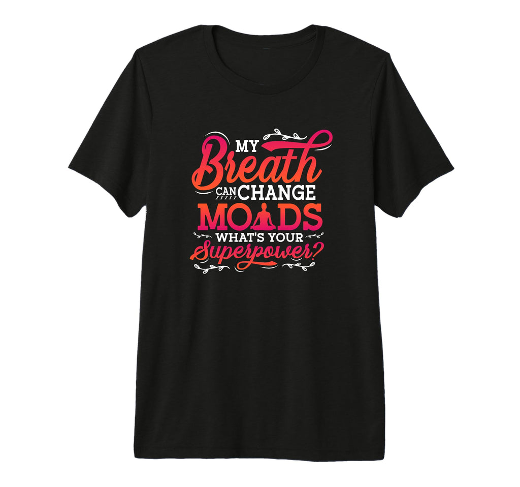 Funny Yoga Meditation Breathwork Tri T-Shirt - Custom Art Print Men Women - T-Shirt, Sweatshirt, Hoodie