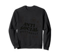 Antisocial Butterfly Introverts Unite Sweatshirt - Novelty Apparel Unisex - T-Shirt, Sweatshirt, Hoodie