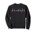 Heartbeat Om Yoga Meditation Sweatshirt - Novelty Apparel for Adults - T-Shirt, Sweatshirt, Hoodie