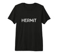 Hermit Quiet Solitude Minimal Tri T-Shirt - Minimalist Print for Adults - T-Shirt, Sweatshirt, Hoodie