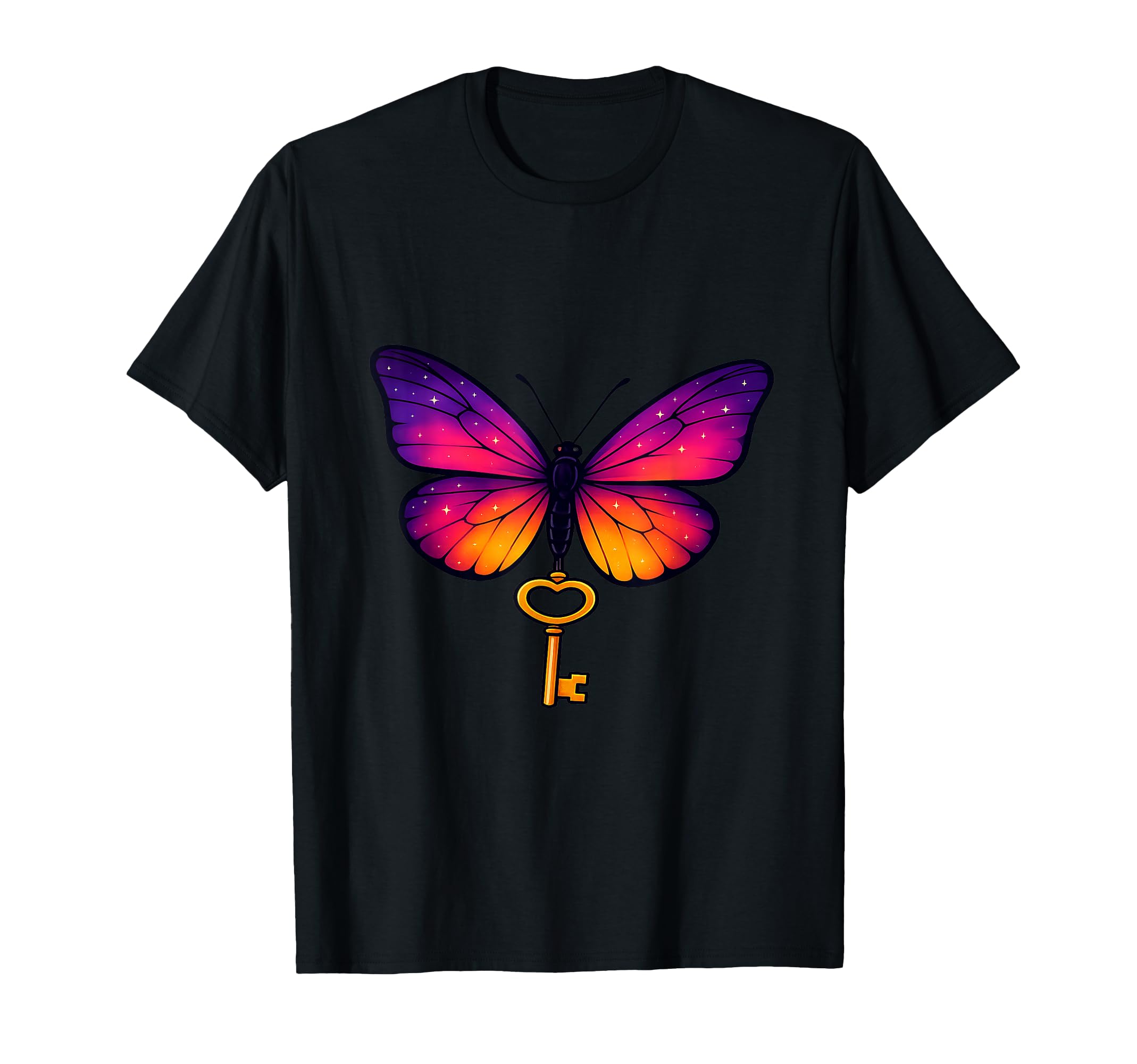 Butterfly Key Healing Transformation T-Shirt - Trendy Graphic Unisex - T-Shirt, Sweatshirt, Hoodie
