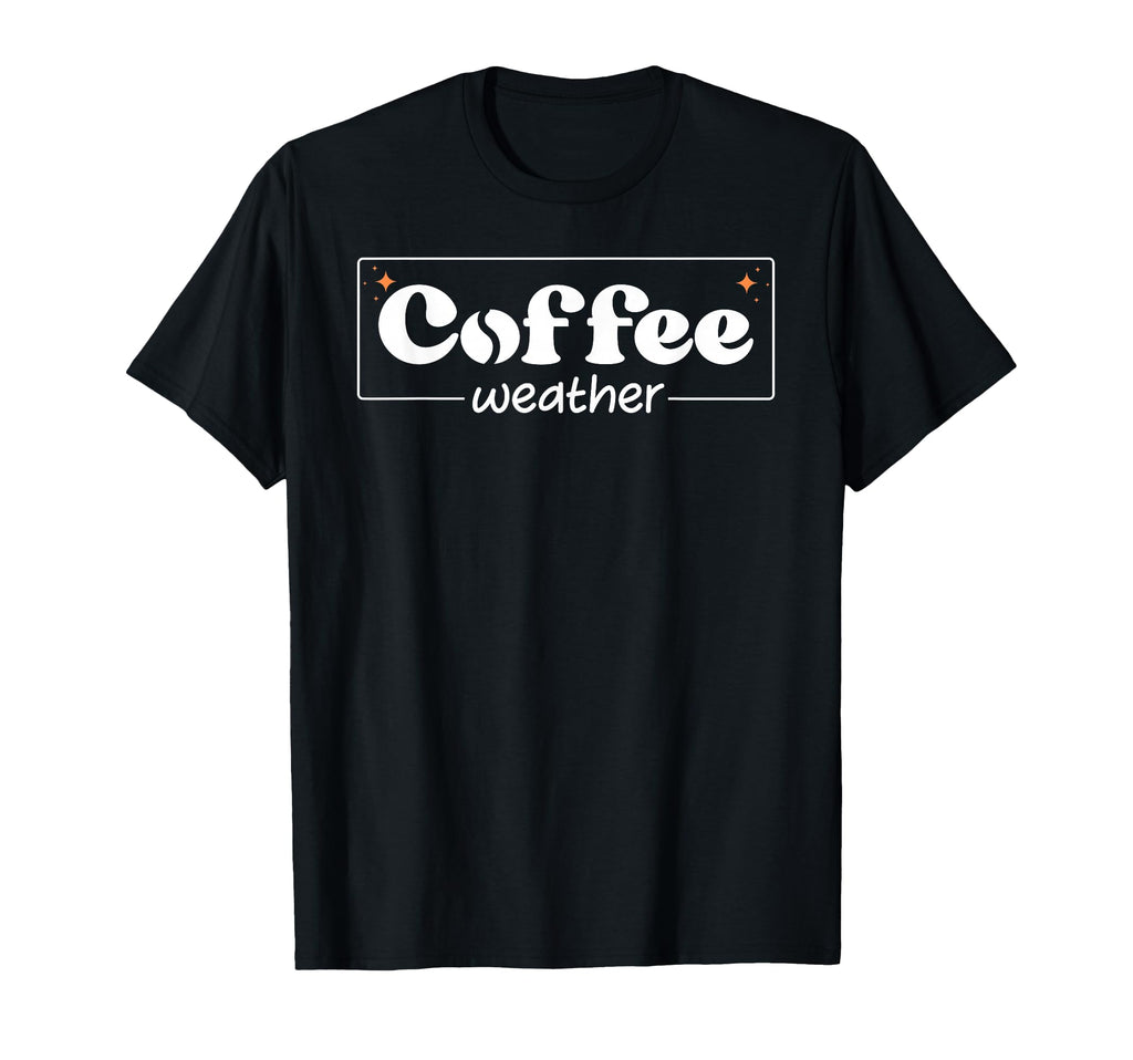 Coffee Weather Fall Coffee Books Tis T-Shirt - Minimalist Print for Adults - T-Shirt, Sweatshirt, Hoodie