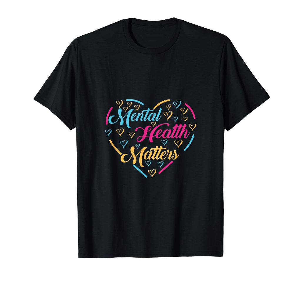 Mental Health Matters Fight End Break T-Shirt - Unique Graphic Men Women - T-Shirt, Sweatshirt, Hoodie