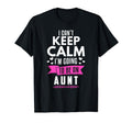 I Cant Keep Calm Im Going To Be Aunt T-Shirt - Custom Art Print Men Women - T-Shirt, Sweatshirt, Hoodie