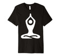 Meditation Symbol Abstract Yoga Figure T-Shirt - Graphic Print Men Women - T-Shirt, Sweatshirt, Hoodie