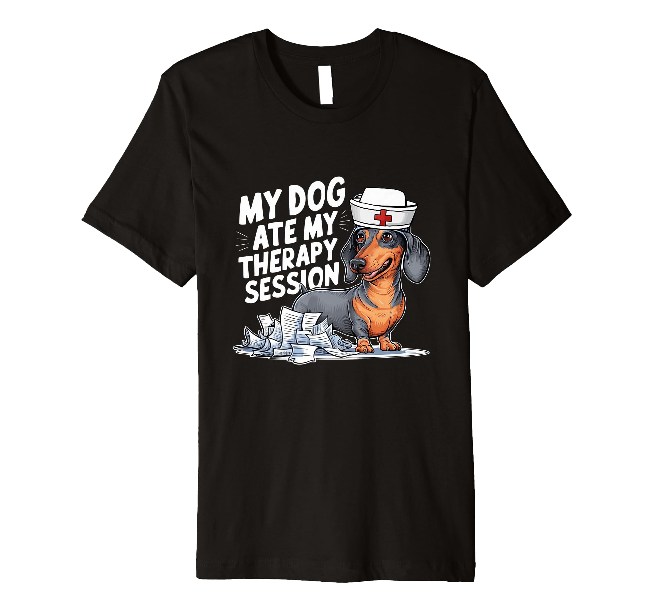 My Dog Ate My Therapy Session T-Shirt - Aesthetic Graphic for Adults - T-Shirt, Sweatshirt, Hoodie