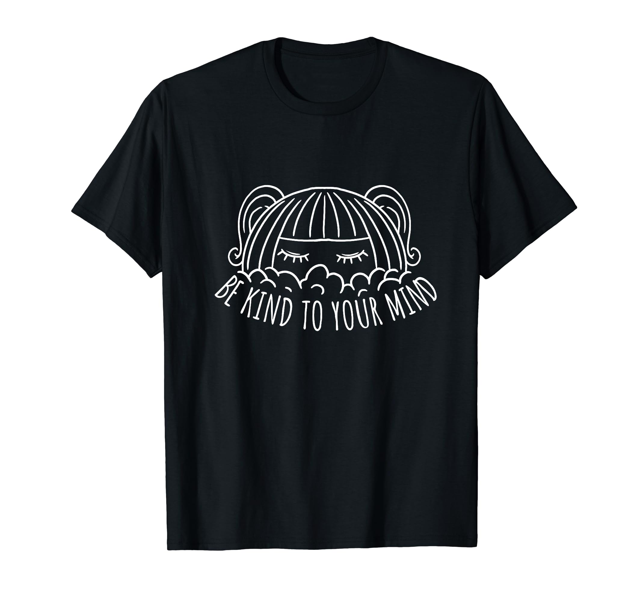 Be Kind To Your Mind Vanilla Aesthetics T-Shirt - Trendy Graphic Unisex - T-Shirt, Sweatshirt, Hoodie
