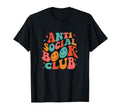 Anti Social Book Club Groovy Introvert T-Shirt - Unique Graphic Unisex - T-Shirt, Sweatshirt, Hoodie