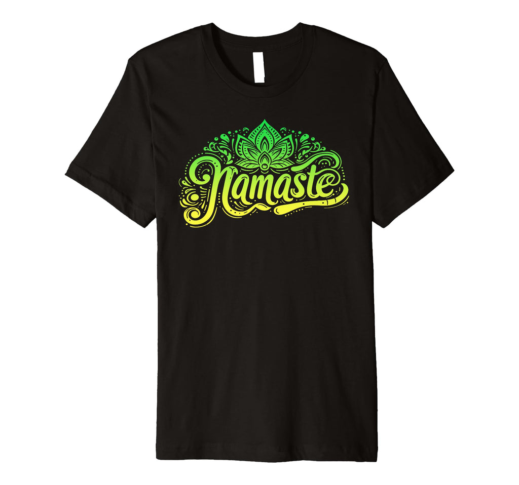 Namaste Yoga Meditation Zen Lotus T-Shirt - Unique Graphic for Adults - T-Shirt, Sweatshirt, Hoodie
