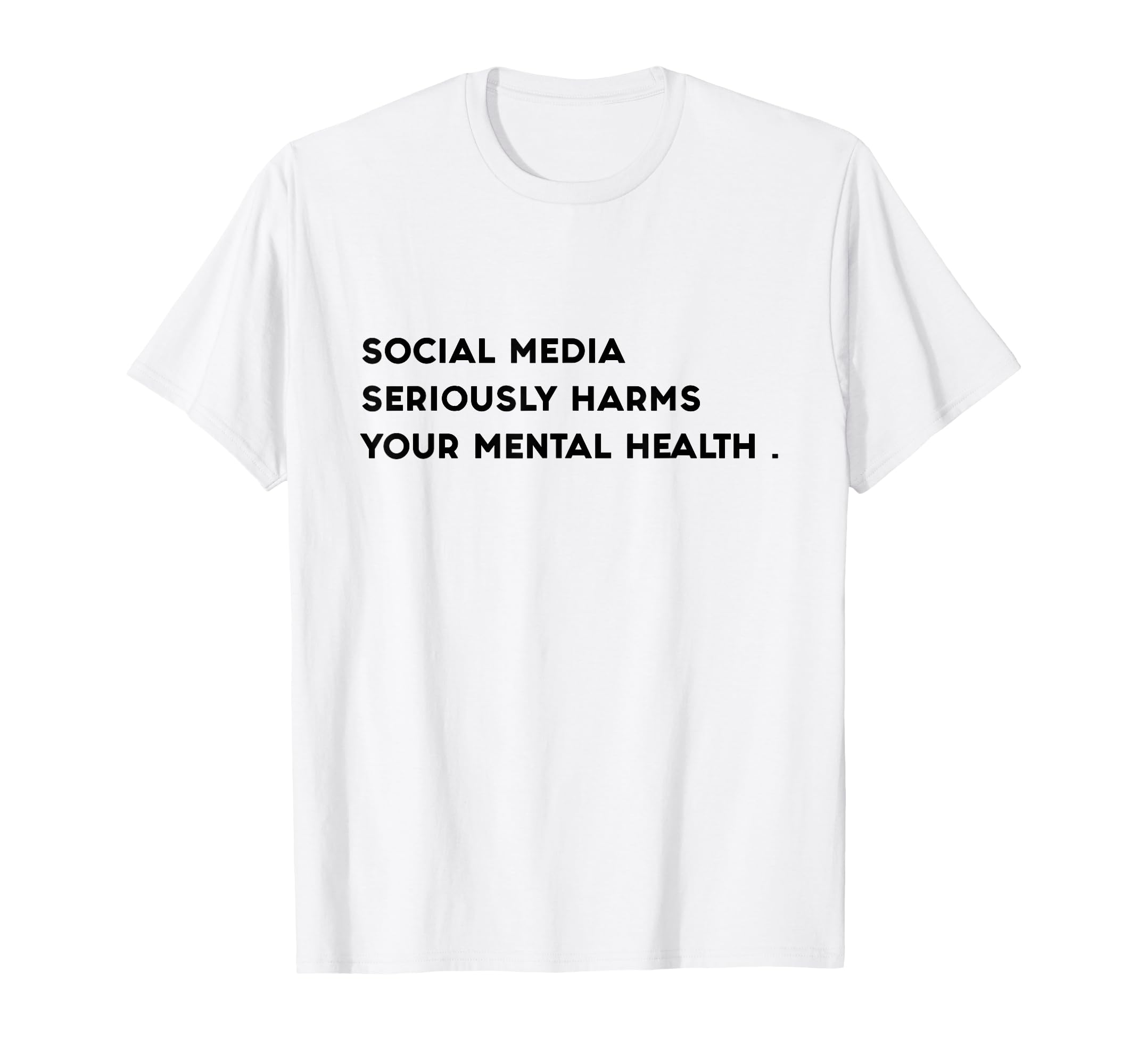 Social Media Seriously Harms Your T-Shirt - Trendy Graphic for Adults - T-Shirt, Sweatshirt, Hoodie