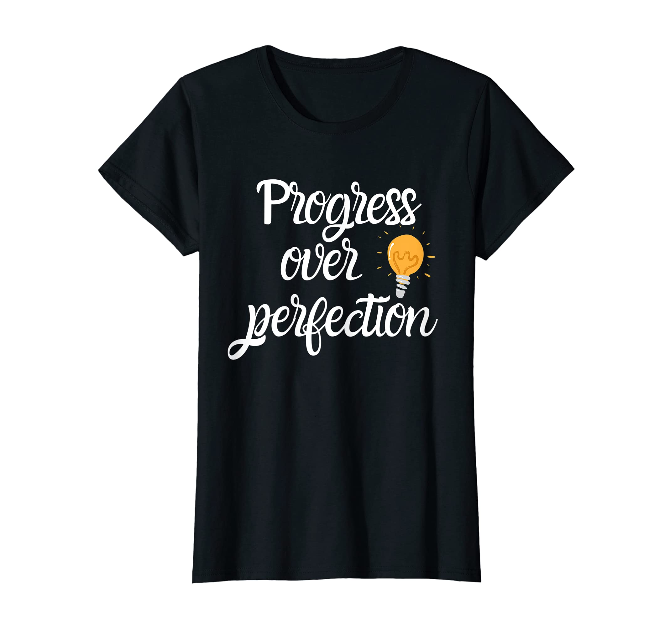 Motivational Progress Over Perfection T-Shirt - Trendy Graphic for Adults - T-Shirt, Sweatshirt, Hoodie
