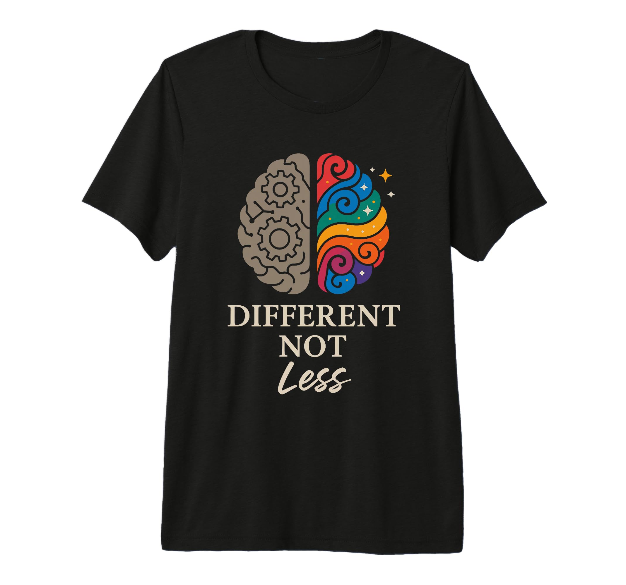 Neurodivergent Pride Adhd Autism T-Shirt - Trendy Graphic for Adults - T-Shirt, Sweatshirt, Hoodie