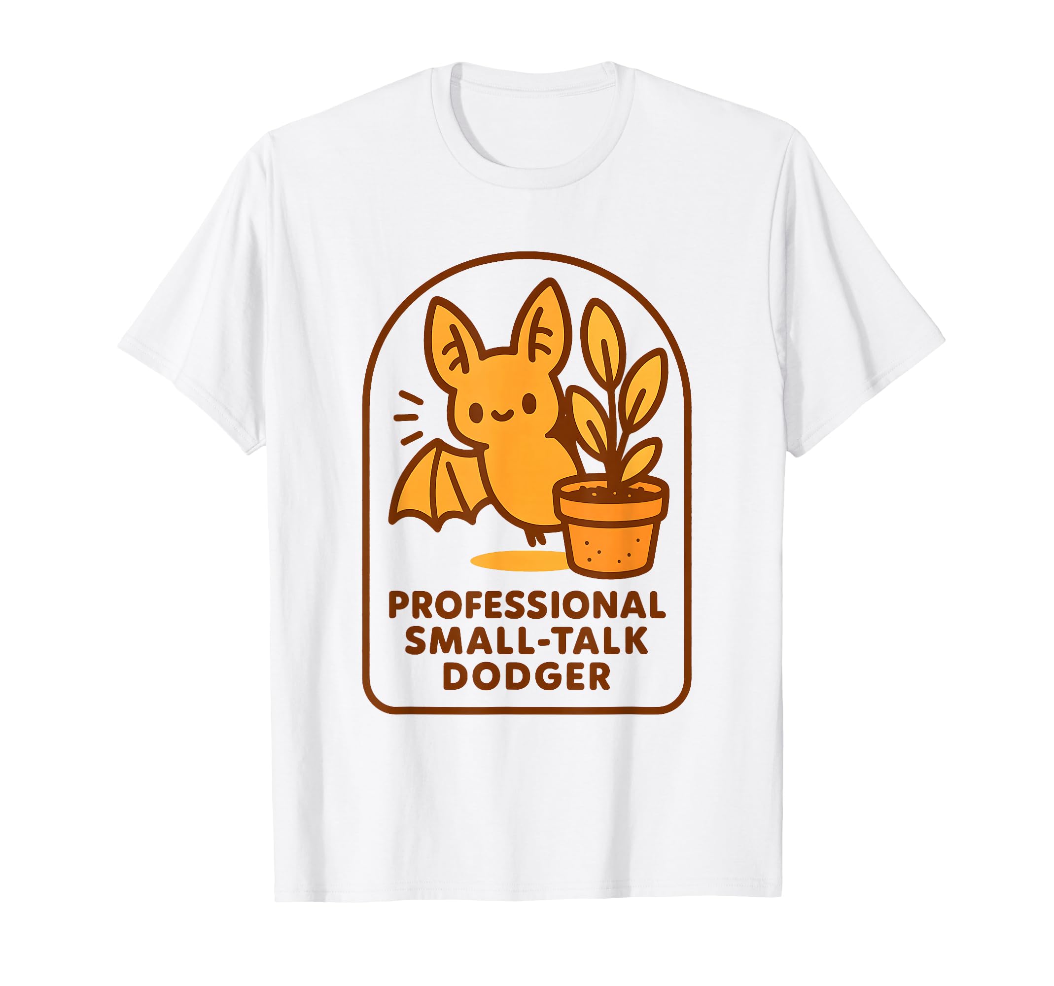 Professional Small Talk Dodger Introvert T-Shirt - Minimalist Print Unisex - T-Shirt, Sweatshirt, Hoodie