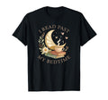 I Read Past My Bedtime Cozy Moon Book T-Shirt - Minimalist Print Men Women - T-Shirt, Sweatshirt, Hoodie