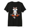 Meditation Wolf Yoga Pose Relaxing T-Shirt - Graphic Print Men Women - T-Shirt, Sweatshirt, Hoodie