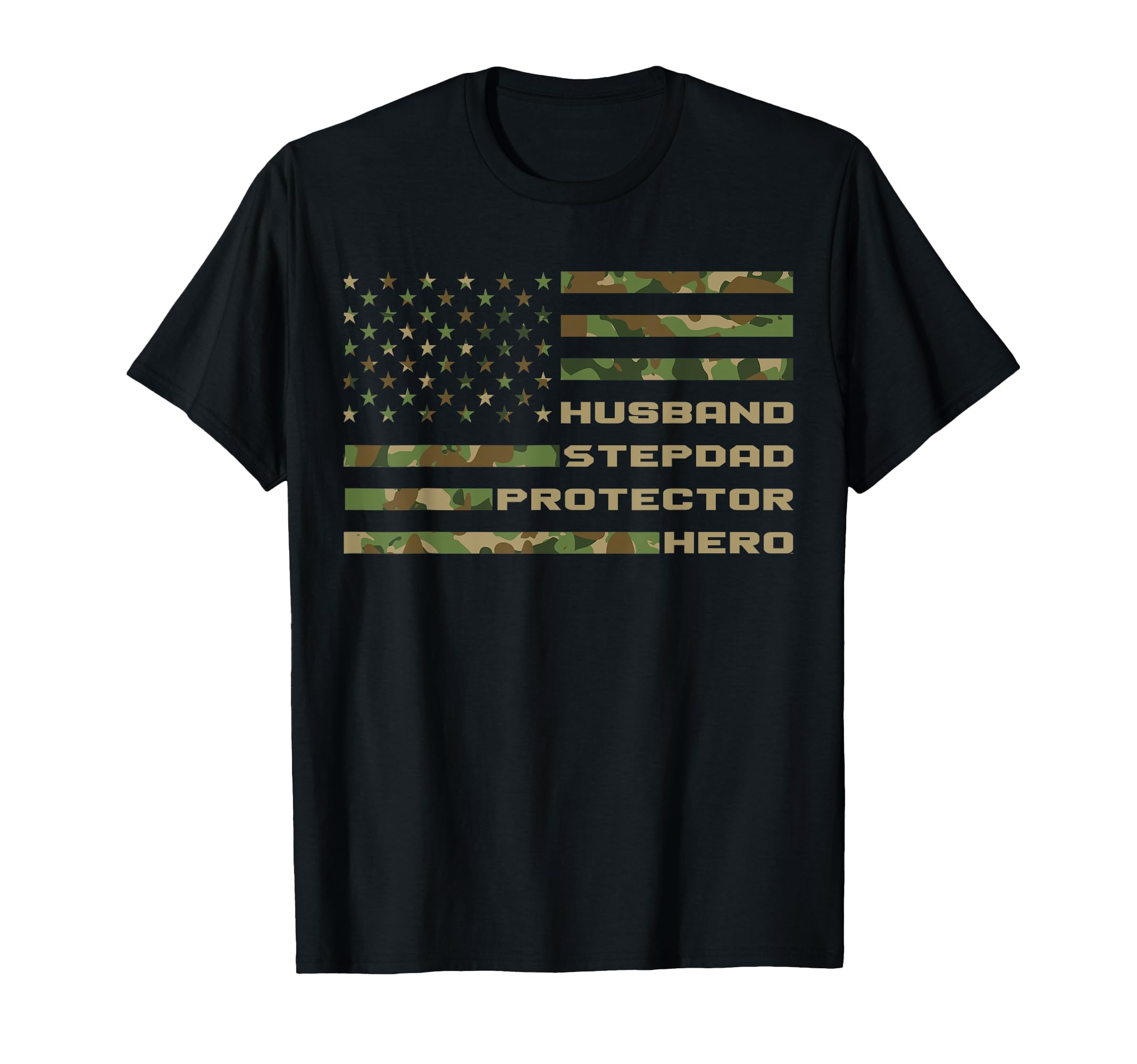 Husband Stepdad Protector Hero T-Shirt - Streetwear Style for Adults - T-Shirt, Sweatshirt, Hoodie