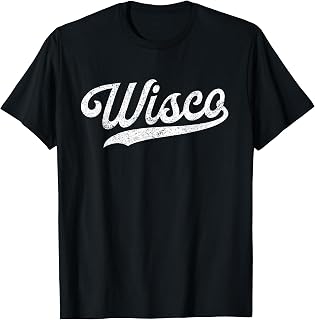 Vintage Wisco Classic Script State Connect T-Shirt Unisex T-shirt, Sweatshirt, Hoodie, Long Sleeve Tee - T-Shirt, Sweatshirt, Hoodie
