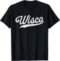 Vintage Wisco Classic Script State Connect T-Shirt Unisex T-shirt, Sweatshirt, Hoodie, Long Sleeve Tee - T-Shirt, Sweatshirt, Hoodie