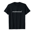Overstimulated Mental Health T-Shirt - Minimalist Print for Adults - T-Shirt, Sweatshirt, Hoodie