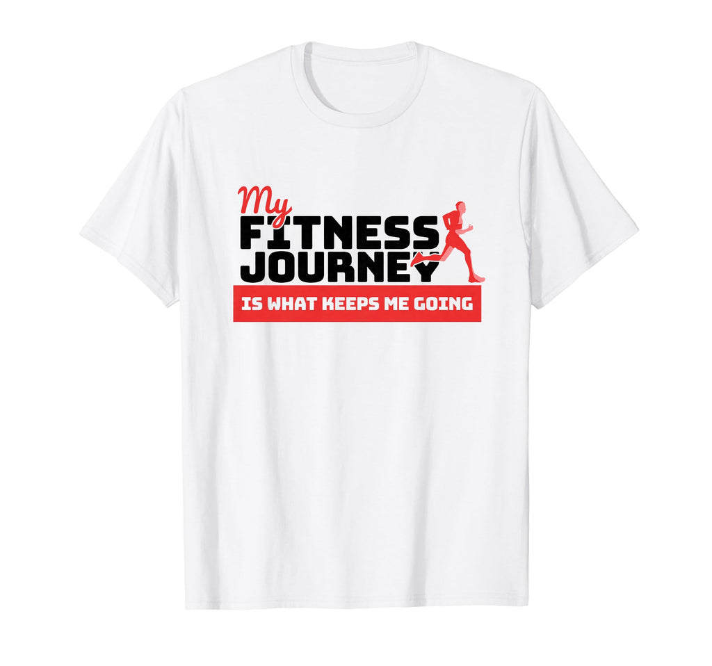 My Fitness Journey Is What Keeps Me T-Shirt - Aesthetic Graphic Unisex - T-Shirt, Sweatshirt, Hoodie
