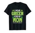 I Wear Green My Mom Mental Health T-Shirt - Minimalist Print Unisex - T-Shirt, Sweatshirt, Hoodie