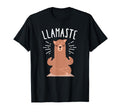 Llamaste Yoga Meditation Fitness Workout T-Shirt - Custom Art Print Unisex - T-Shirt, Sweatshirt, Hoodie