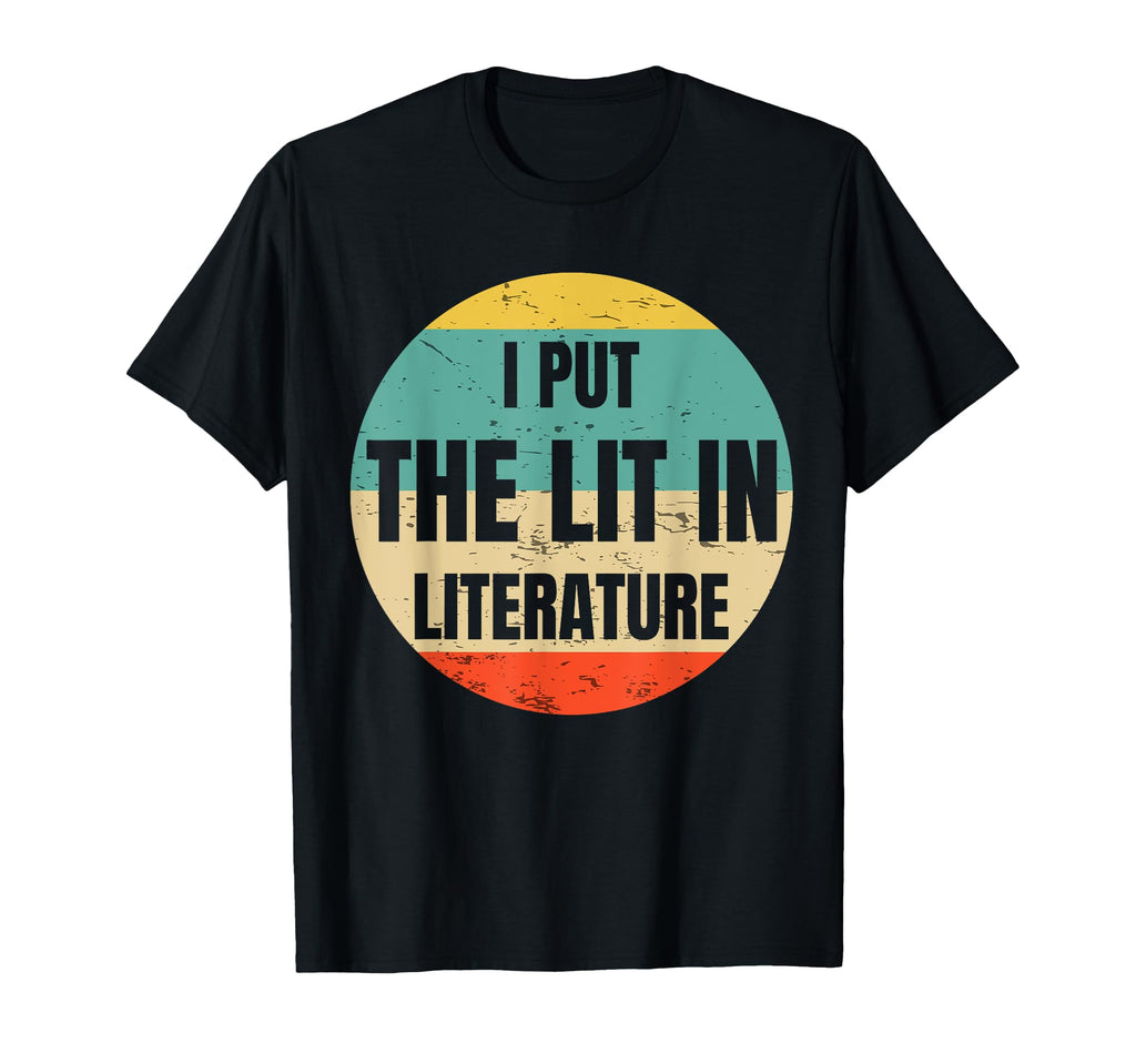 Lit Literature Gift Edgar Allen Poe T-Shirt - Novelty Apparel Unisex - T-Shirt, Sweatshirt, Hoodie