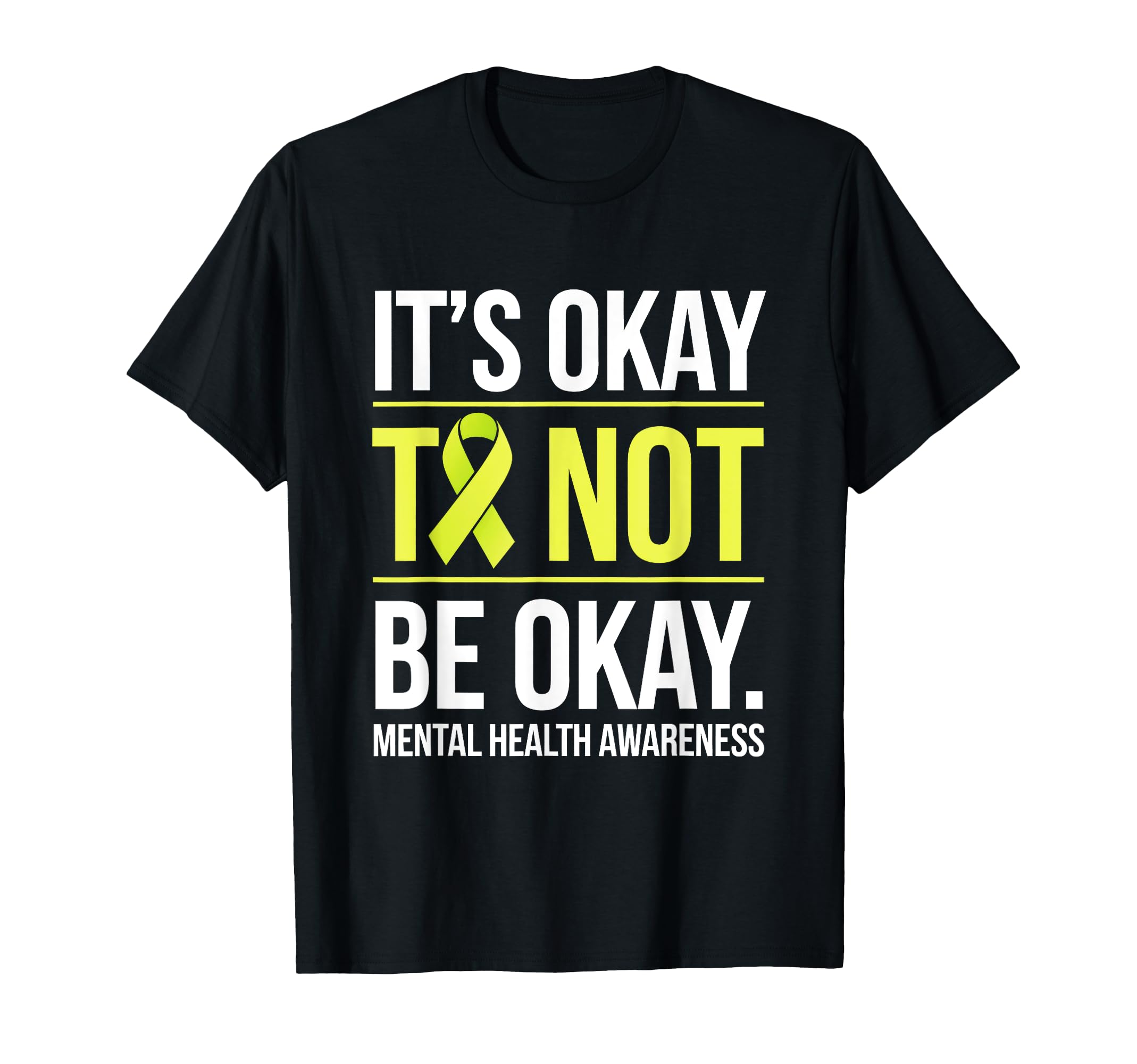 Mental Health Awareness Its Okay To Hoodie - Custom Art Print Men Women - T-Shirt, Sweatshirt, Hoodie