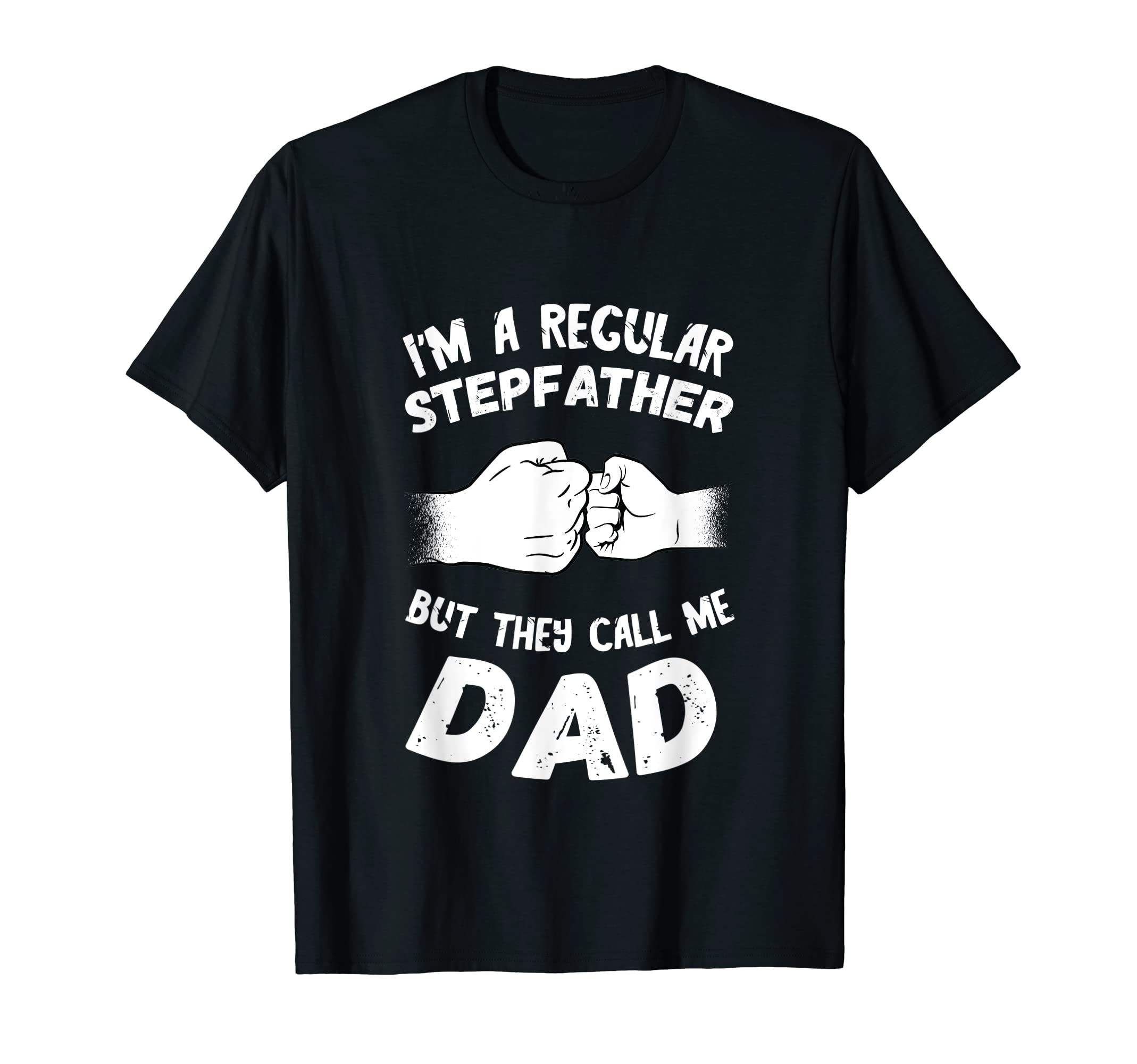 Mens Fathers Day Handshake Fist Bump T-Shirt - Casual Everyday Wear Unisex - T-Shirt, Sweatshirt, Hoodie