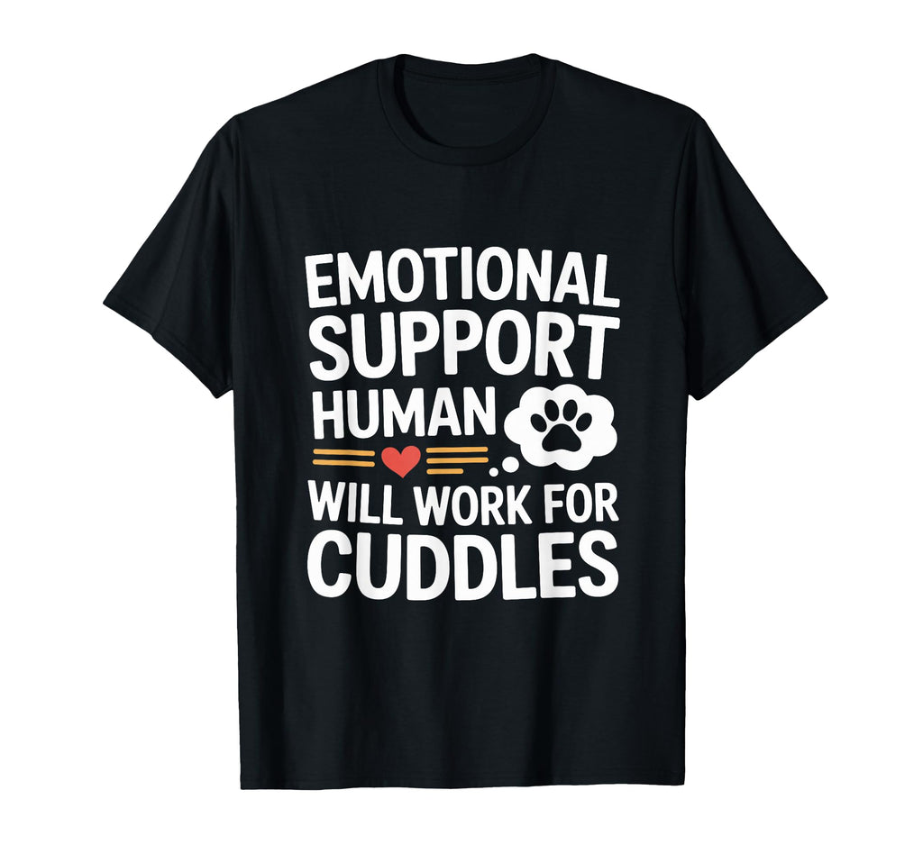 Emotional Support Human Do Not Pet Hoodie - Fun Novelty Design Men Women - T-Shirt, Sweatshirt, Hoodie