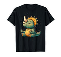 Meditation Triceratops Yoga Pose T-Shirt - Casual Everyday Wear Unisex - T-Shirt, Sweatshirt, Hoodie