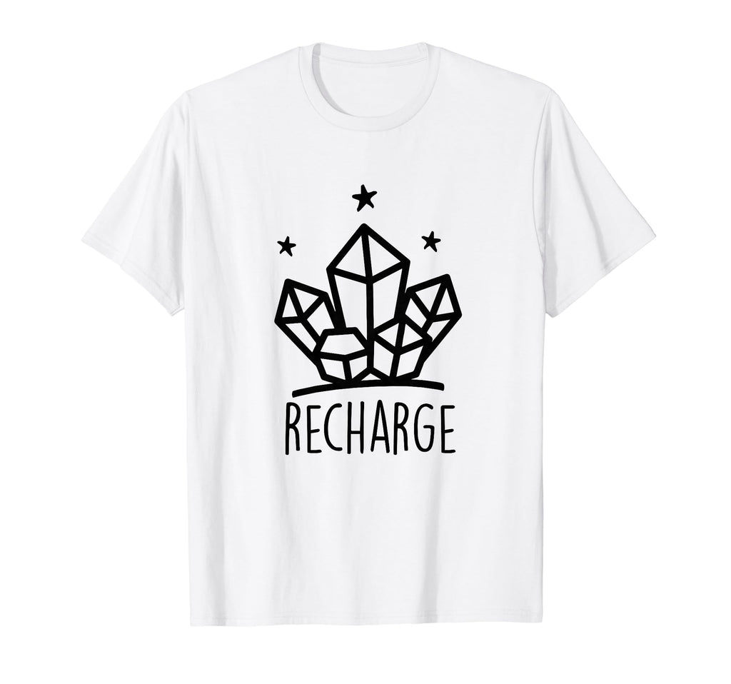 Metaphysical Crystal Recharge Energy T-Shirt - Trendy Graphic Men Women - T-Shirt, Sweatshirt, Hoodie