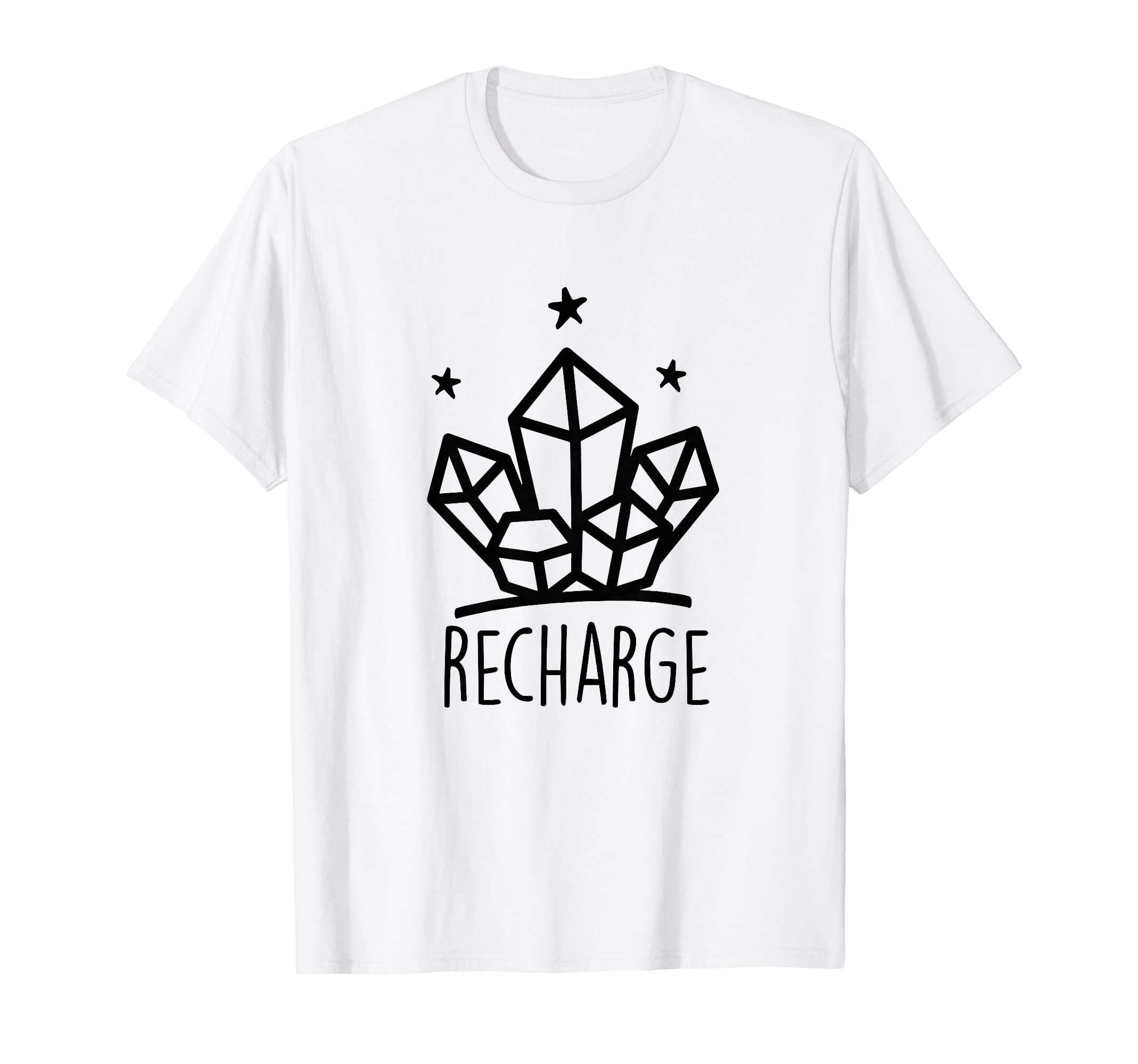 Metaphysical Crystal Recharge Energy T-Shirt - Trendy Graphic Men Women - T-Shirt, Sweatshirt, Hoodie