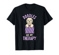Doodles Are My Therapy Ironic T-Shirt - Fun Novelty Design Men Women - T-Shirt, Sweatshirt, Hoodie