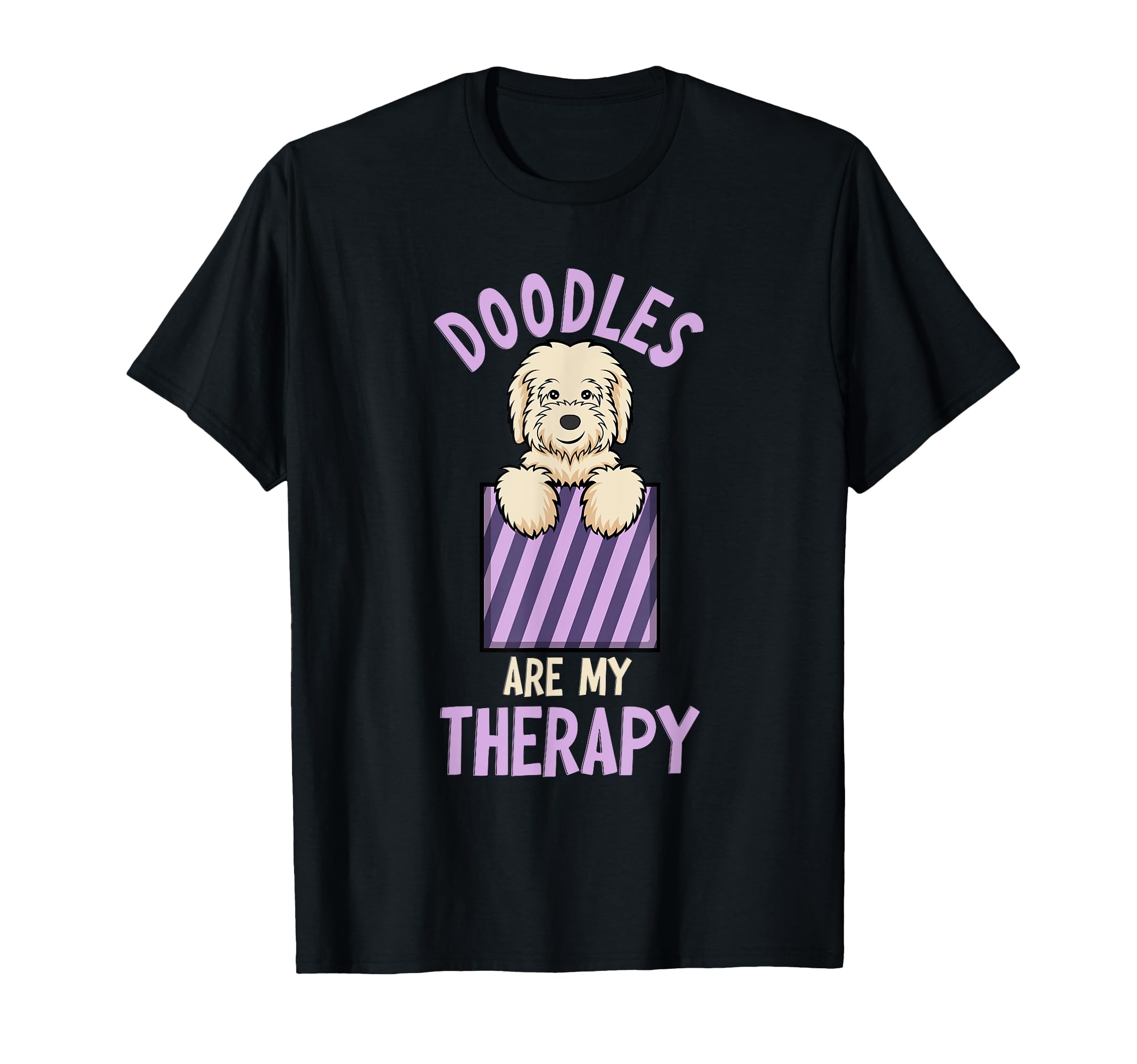 Doodles Are My Therapy Ironic T-Shirt - Fun Novelty Design Men Women - T-Shirt, Sweatshirt, Hoodie