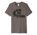End Stigma Mental Health Awareness T-Shirt - Novelty Apparel for Adults - T-Shirt, Sweatshirt, Hoodie