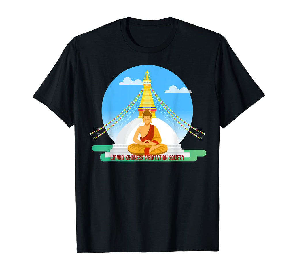 Buddha Mindfulness Buddhist Gautama T-Shirt - Minimalist Print Unisex - T-Shirt, Sweatshirt, Hoodie