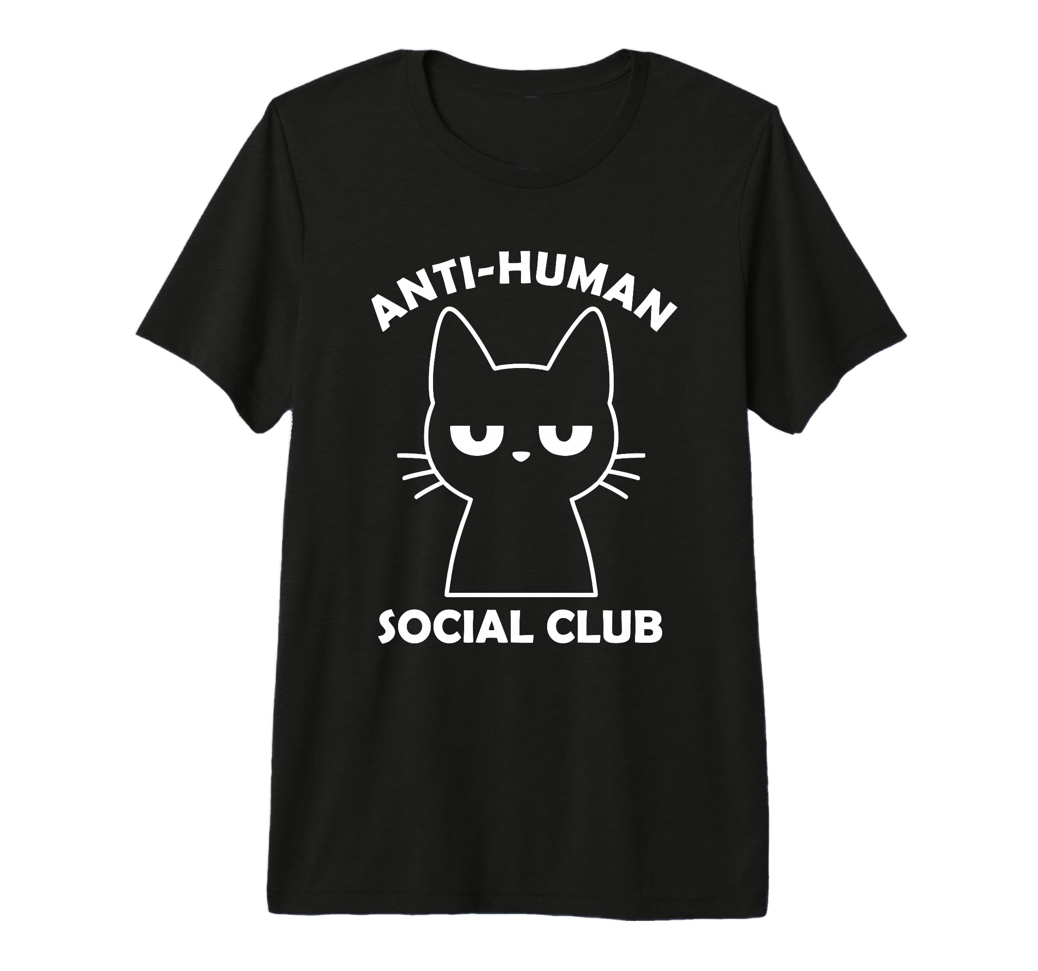 Anti Human Social Club Tri Blend T-Shirt - Streetwear Style Unisex - T-Shirt, Sweatshirt, Hoodie