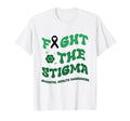 May We Wear Green Fight Stigma Mental T-Shirt - Trendy Graphic for Adults - T-Shirt, Sweatshirt, Hoodie