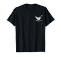 White Dove Peace Symbol Peace Sign T-Shirt - Graphic Print Unisex - T-Shirt, Sweatshirt, Hoodie