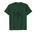 Five Senses Zero Chill Overstimulated T-Shirt - Graphic Print Unisex - T-Shirt, Sweatshirt, Hoodie